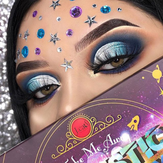 J Cat Eyeshadow Palette Majestic Galaxy