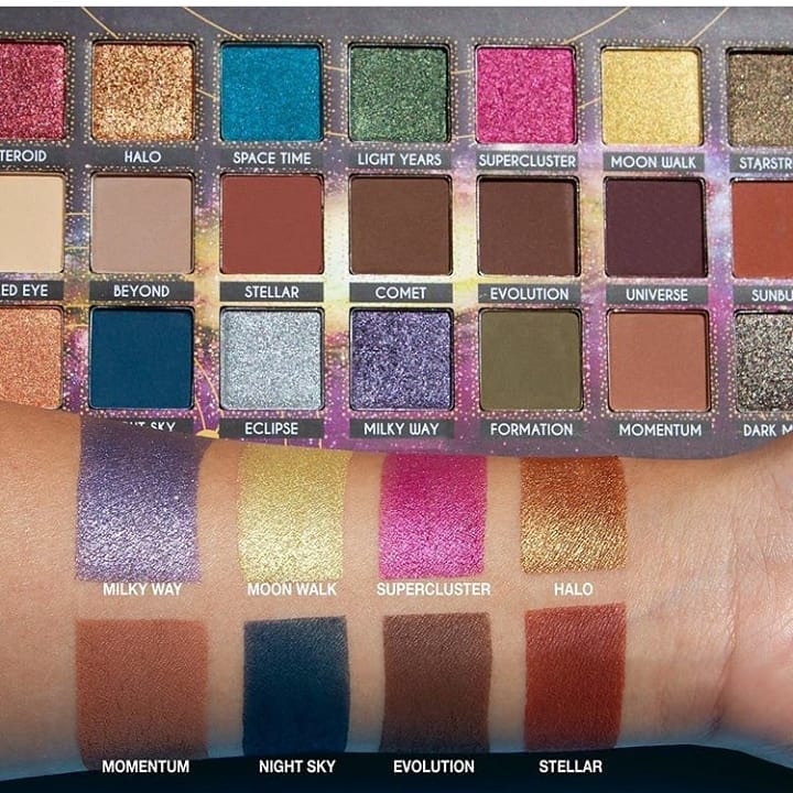 J Cat Eyeshadow Palette Majestic Galaxy La Moda Chic Beauty Store