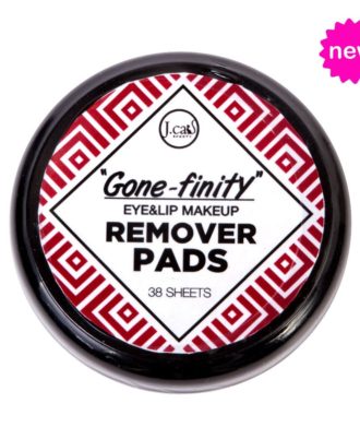 J Cat Gonefinity Eye & Lip Makeup Remover Pads